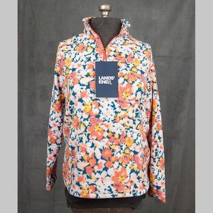 NWT - Lands' End Fleece Pullover - Size L